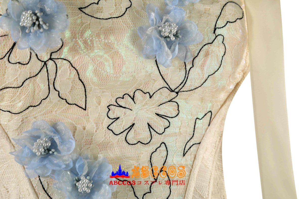 画像16: 『ウェンズデー』シーズン2  アダムス・ファミリー イーニッド・シンクレア イブニングドレス コスプレ衣装 abccos製 「受注生産」 (16)