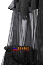 画像5: 『ウェンズデー』シーズン2  アダムス・ファミリー ェンズデー・アダムス イブニングドレス コスプレ衣装 abccos製 「受注生産」 (5)