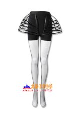 画像7: 『ウェンズデー』シーズン2  アダムス・ファミリー ェンズデー・アダムス イブニングドレス コスプレ衣装 abccos製 「受注生産」 (7)