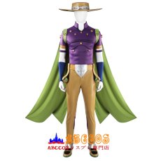 画像1: ジョジョの奇妙な冒険 Part7 スティール・ボール・ラン ユーリウス・カイザー・ツェペリ （ジャイロ・ツェペリ / Gyro Zeppeli）コスプレ衣装 abccos製 「受注生産」 (1)