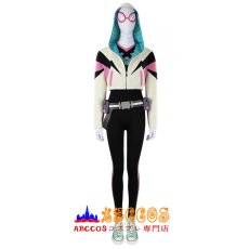 画像1: スパイダーマン:フレンドリー・ネイバーフッド（Your Friendly Neighborhood Spider-Man Season 2）スパイダーグウェン/Spider-Gwen コスプレ衣装 abccos製「受注生産」 (1)