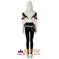 画像2: スパイダーマン:フレンドリー・ネイバーフッド（Your Friendly Neighborhood Spider-Man Season 2）スパイダーグウェン/Spider-Gwen コスプレ衣装 abccos製「受注生産」 (2)