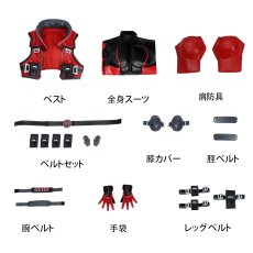 画像47: Marvel Rivals マーベル・ライバルズ ウェイド・ウィルソン / デッドプール コスプレ衣装 オーダーメイド可能 バラ売り可 【武器無し】 abccos製 「受注生産」 (47)