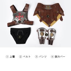 画像32: マスターズ・オブ・ユニバース ヒーマン Masters of the Universe He-Man コスプレ衣装 オーダーメイド可能 バラ売り可 abccos製 「受注生産」 (32)
