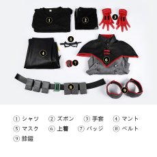 画像33: バットマン 5代目ロビン ダミアン・ウェイン（Damian Wayne）コスプレ衣装 オーダーメイド可能 バラ売り可 abccos製「受注生産」 (33)