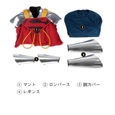 画像27: スーパーボーイ・プライム（Superboy-Prime） DCコミックス カル・エル（Kal-El）コスプレ衣装 オーダーメイド可能 バラ売り可 abccos製「受注生産」 (27)