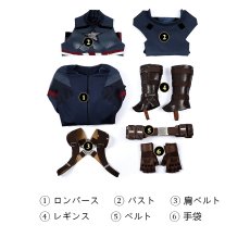 画像49: アベンジャーズ/エンドゲーム（Avengers: Endgame）スティーブ・ロジャース / キャプテン・アメリカ コスプレ衣装 オーダーメイド可能 バラ売り可 abccos製「受注生産」 (49)