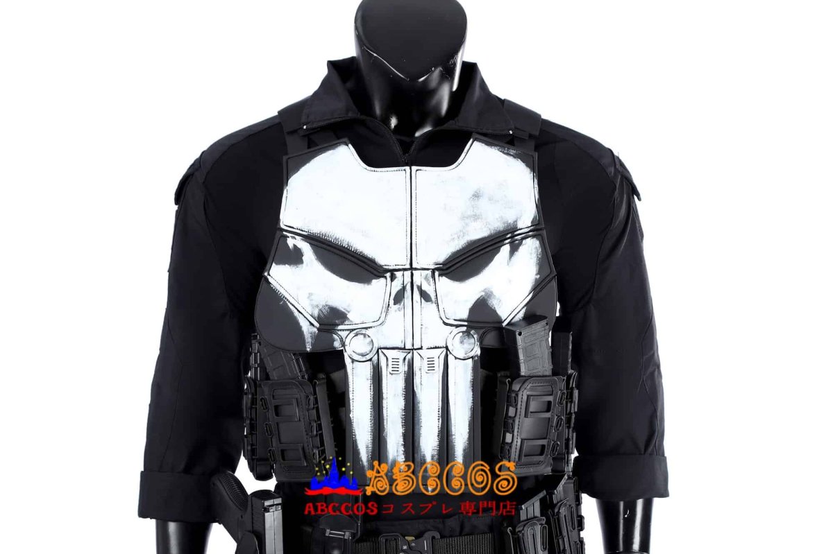 画像19: 専用ページ パニッシャー:ワン・ラスト・キル The Punisher One Last Kill フランク・キャッスル / パニッシャー コスプレ衣装【拳銃付属なし】 abccos製「受注生産」 (19)