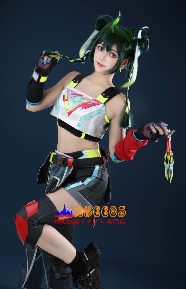 画像42: Overwatch「オーバーウォッチ」×「YOASOBI」OW キリコ Kiriko コスプレ衣装 abccos製 「受注生産」 (42)