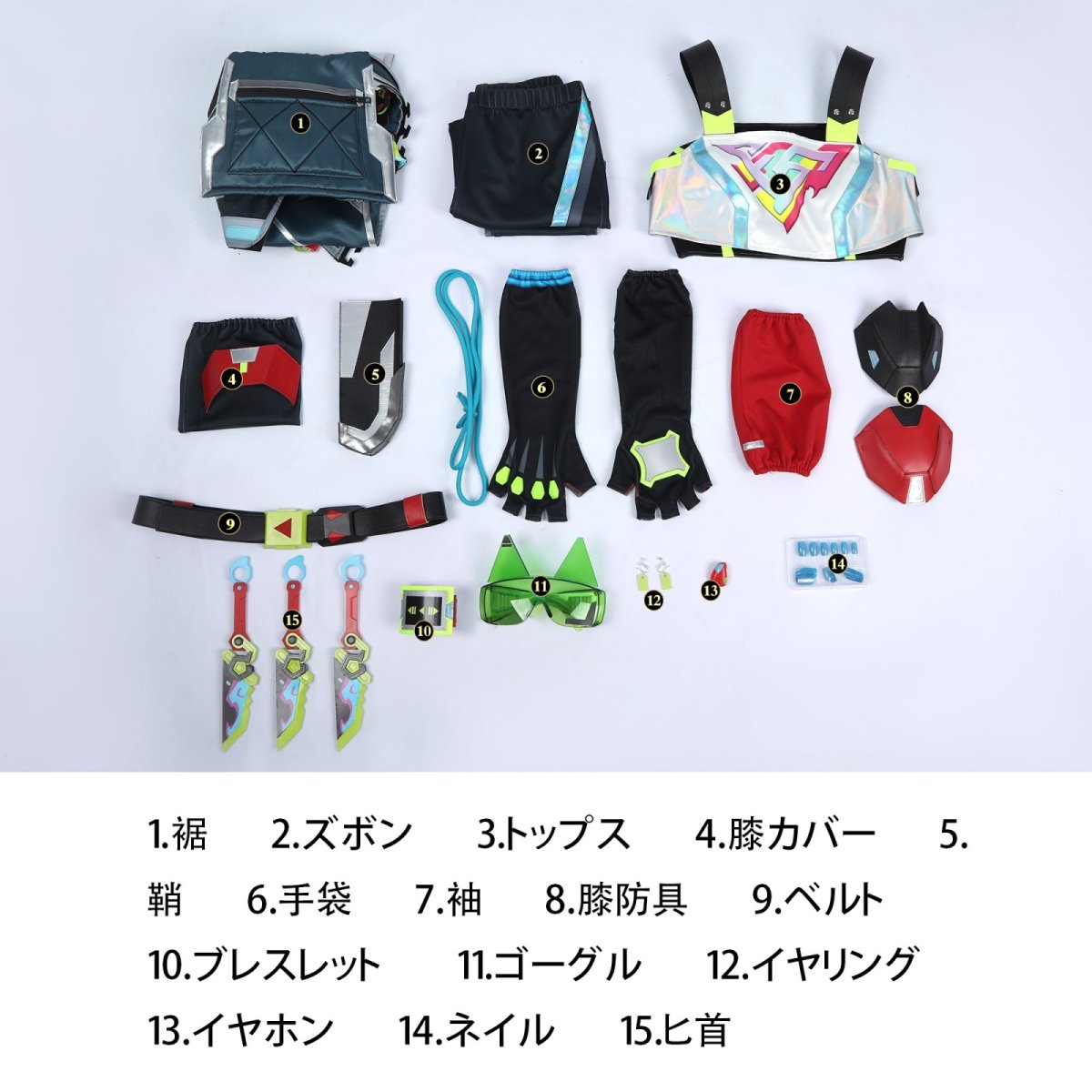 画像43: Overwatch「オーバーウォッチ」×「YOASOBI」OW キリコ Kiriko コスプレ衣装 abccos製 「受注生産」 (43)