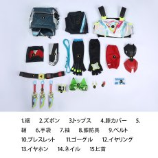 画像43: Overwatch「オーバーウォッチ」×「YOASOBI」OW キリコ Kiriko コスプレ衣装 abccos製 「受注生産」 (43)