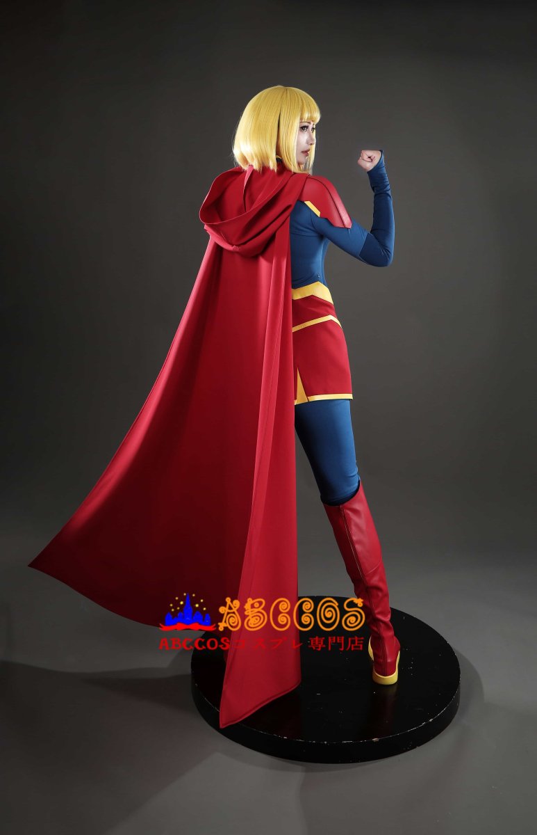 画像37: アドベンチャー・ウィズ・スーパーマン /My Adventures With Superman Season 3 カーラ・ゾー＝エル/スーパーガール Supergirl コスプレ衣装 abccos製「受注生産」 (37)
