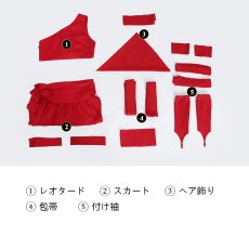 画像37: デアデビル Daredevil エレクトラ・ナチオス（Elektra Natchios）コスプレ衣装 abccos製 「受注生産」 (37)