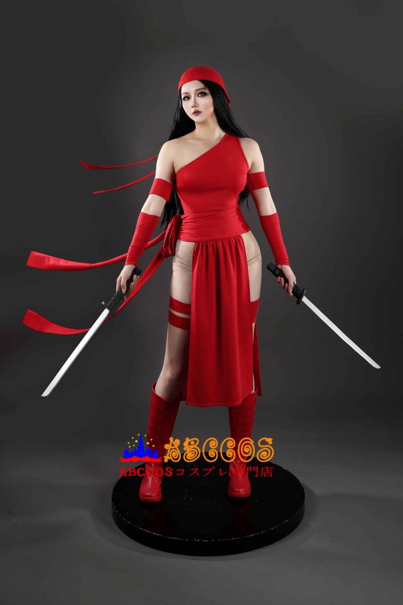 画像32: デアデビル Daredevil エレクトラ・ナチオス（Elektra Natchios）コスプレ衣装 abccos製 「受注生産」 (32)