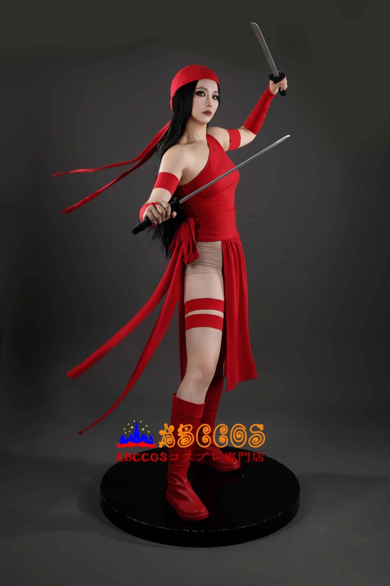 画像33: デアデビル Daredevil エレクトラ・ナチオス（Elektra Natchios）コスプレ衣装 abccos製 「受注生産」 (33)