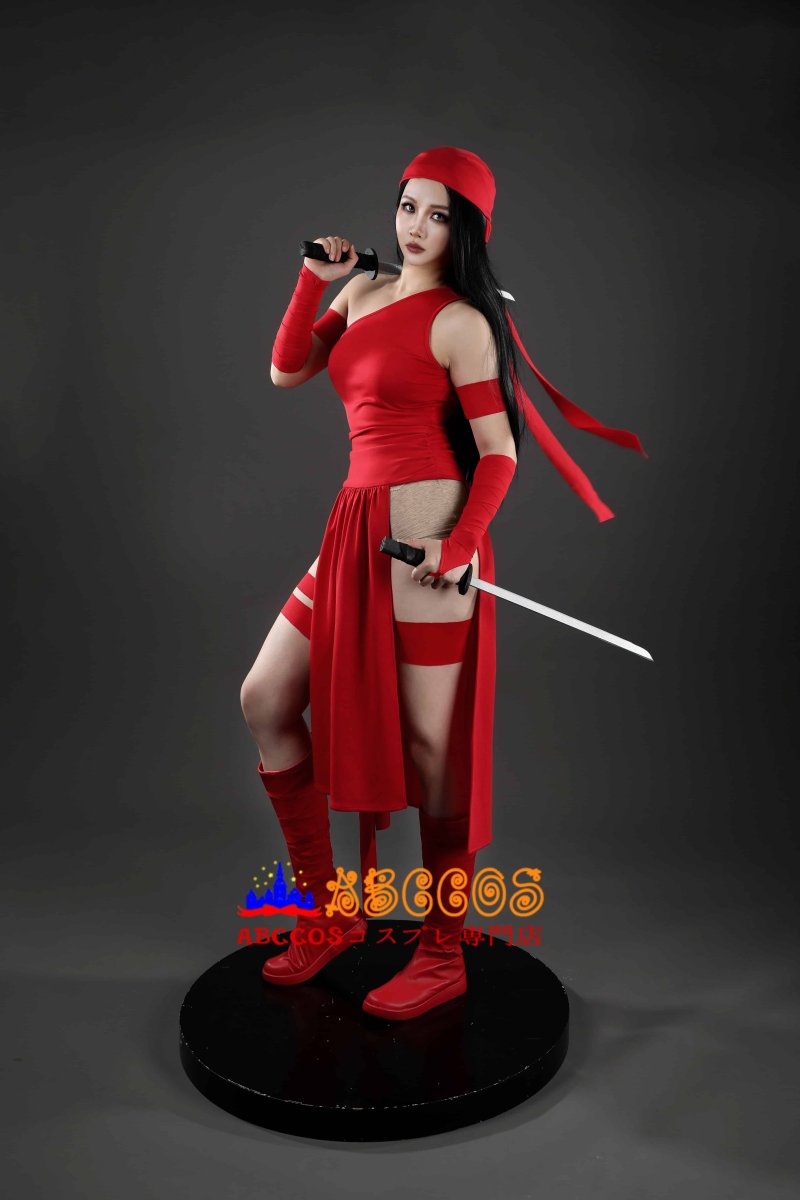 画像34: デアデビル Daredevil エレクトラ・ナチオス（Elektra Natchios）コスプレ衣装 abccos製 「受注生産」 (34)