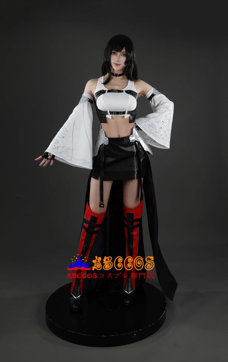 画像30: ファイナルファンタジーVII Final Fantasy 7 Revelation ティファ・ロックハート Tifa Black Mage コスプレ衣装 abccos製 「受注生産」 (30)