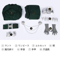 画像37: アベンジャーズ/ドゥームズデイ（Avengers: Doomsday）ラトベリアの魔女 Latveria コスプレ衣装 abccos製 「受注生産」 (37)