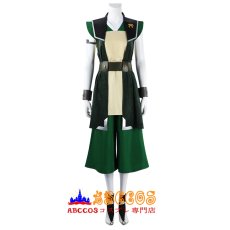 画像1: アバター 伝説の少年アン（ Avatar: The Last Airbender）トフ・ベイフォン（Toph Beifong）コスプレ衣装 abccos製 「受注生産」 (1)