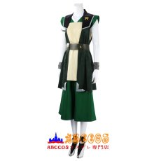 画像3: アバター 伝説の少年アン（ Avatar: The Last Airbender）トフ・ベイフォン（Toph Beifong）コスプレ衣装 abccos製 「受注生産」 (3)