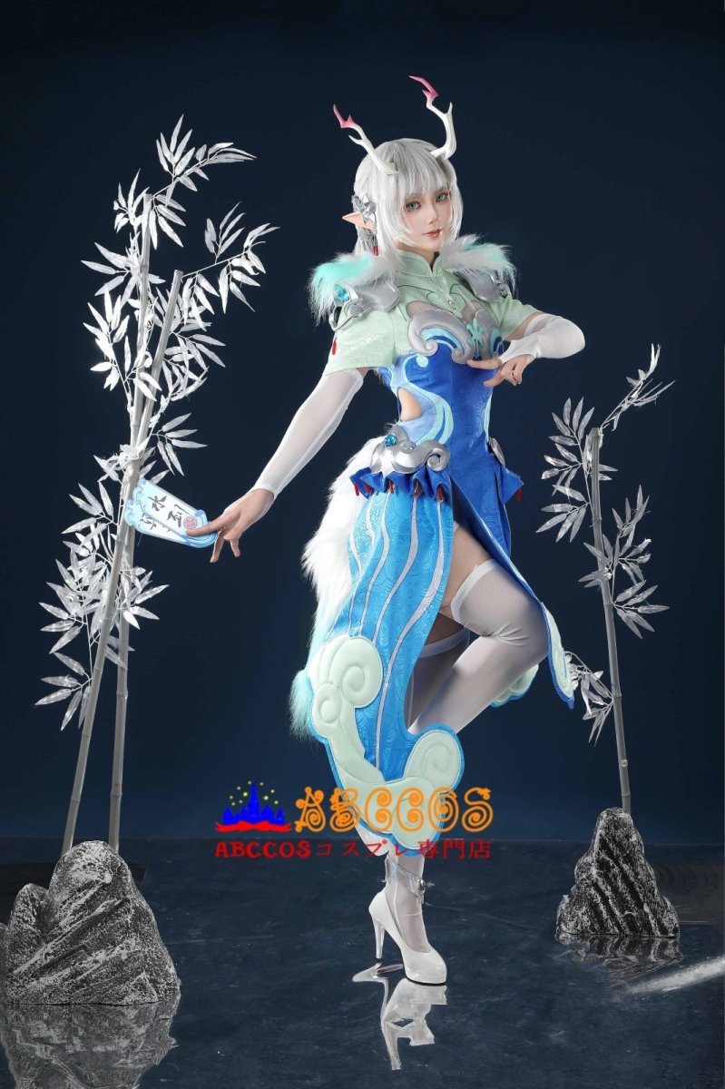 画像34: オーバーウォッチ（Overwatch） 霧子 Kiriko コスプレ衣装 abccos製 「受注生産」 (34)