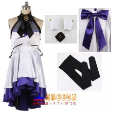 画像11: FateGrand Order FGO Waltz マシュ・キリエライト ドレス コスプレ衣装  abccos製 「受注生産」 (11)