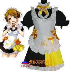 画像3: Love Live ラブライブ 小泉花陽ぎゅっと"love"で接近中! メイド コスプレ衣装 abccos製 「受注生産」 (3)