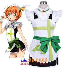 画像7: Love Live ラブライブ 星空 凛（ほしぞら りん）メイド コスプレ衣装 abccos製 「受注生産」 (7)