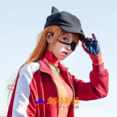 画像12: 新世纪エヴァンゲリオン 惣流・アスカ・ラングレー 野球帽 コスプレ帽子 abccos製 「受注生産」 (12)