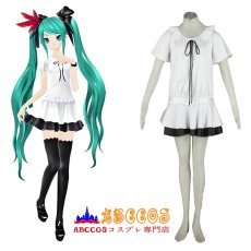 画像6: VOCALOID 初音ミク -プロジェクト ディーヴァ- ワンピース コスプレ衣装 abccos製 「受注生産」 (6)