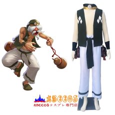 画像5: ザ・キング・オブ・ファイターズ ’97 The King of Fighters'97 鎮 元斎（ちん げんさい）CHIN GENTSAI コスプレ衣装 abccos製 「受注生産」 (5)