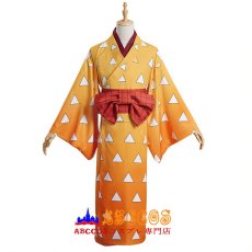 画像1: 鬼滅の刃 我妻 善逸（あがつま ぜんいつ）コスプレ衣装 abccos製 「受注生産」 (1)