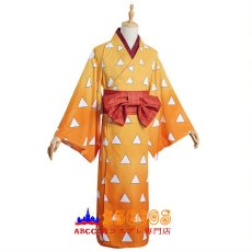 画像2: 鬼滅の刃 我妻 善逸（あがつま ぜんいつ）コスプレ衣装 abccos製 「受注生産」 (2)