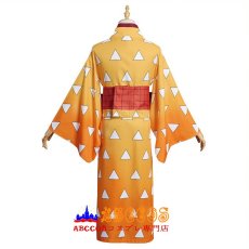 画像4: 鬼滅の刃 我妻 善逸（あがつま ぜんいつ）コスプレ衣装 abccos製 「受注生産」 (4)