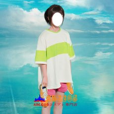 画像6: 千と千尋の神隠し 荻野 千尋（おぎの ちひろ） / 千（せん）Tシャツ コスプレ衣装 abccos製 「受注生産」 (6)