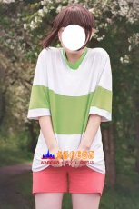 画像7: 千と千尋の神隠し 荻野 千尋（おぎの ちひろ） / 千（せん）Tシャツ コスプレ衣装 abccos製 「受注生産」 (7)