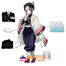 画像8: 鬼滅の刃 胡蝶 しのぶ（こちょう しのぶ）コスプレ衣装 abccos製 「受注生産」 (8)