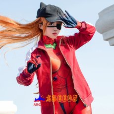 画像8: 新世纪エヴァンゲリオン 惣流・アスカ・ラングレー コート着 コスプレ衣装 abccos製 「受注生産」 (8)