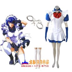 画像8: 一騎当千（いっきとうせん） 呂蒙 子明（りょもう しめい）メイド服 コスプレ衣装 abccos製 「受注生産」 (8)