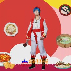 画像11: 中華一番！（ちゅうかいちばん）特級厨師 リュウ・マオシン（劉昴星）コスプレ衣装 abccos製 「受注生産」 (11)