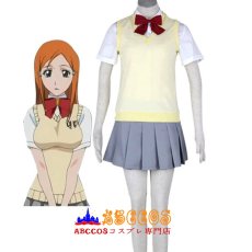 画像8: BLEACH（ブリーチ）空座第一高等学校 井上織姫（いのうえおりひめ）コスプレ衣装 abccos製 「受注生産」 (8)