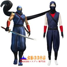 画像5: 忍者龍剣伝 黒の章 リュウ・ハヤブサ 忍装束（しのびしょうぞく）/ レジェンダリーブラックファルコン 及び 剣道着 コスプレ衣装 abccos製 「受注生産」 (5)