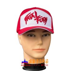 画像2: ザ・キング・オブ・ファイターズ 餓狼伝説 Terry Bogard テリー・ボガード コスプレ帽子 abccos製 「受注生産」 (2)