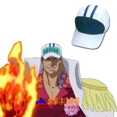 画像4: ONE PIECE（ワンピース）サカズキ コスプレ帽子 abccos製 「受注生産」 (4)