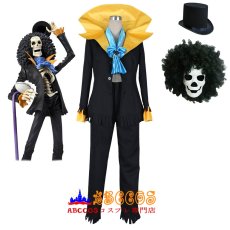 画像10: ONE PIECE（ワンピース） ブルック コスプレ衣装 abccos製 「受注生産」 (10)