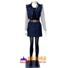 画像1: ドラゴンボールZ 人造人間18号 コスプレ衣装 abccos製 「受注生産」 (1)