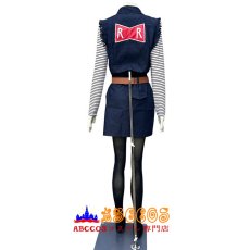 画像3: ドラゴンボールZ 人造人間18号 コスプレ衣装 abccos製 「受注生産」 (3)