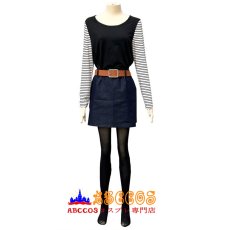 画像4: ドラゴンボールZ 人造人間18号 コスプレ衣装 abccos製 「受注生産」 (4)