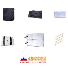 画像19: BLEACH 千年血戦篇 六番隊隊長 朽木白哉（くちき びゃくや） コスプレ衣装 abccos製 「受注生産」 (19)