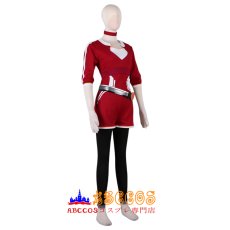 画像2: ポケットモンスター  ゴー女性のテイマー赤いドレス コスプレ仮装 コスプレ衣装 abccos製 「受注生産」 (2)